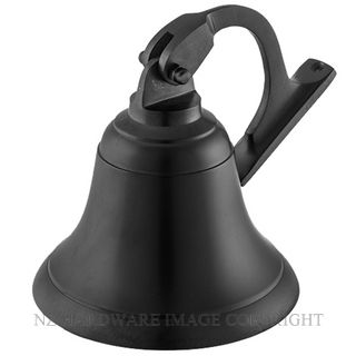 TRADCO 9685 BLK SHIPS BELL MATT BLACK 125MM