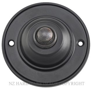 TRADCO 9686 BLK BELL PUSH 75MM BLACK