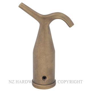 TRADCO 9717 AB POLE HOOK ANTIQUE BRASS 100MM