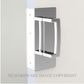 CL406 PASSAGE SET SINGLE DOOR NON MAGNETIC 40-46MM DOORS