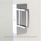 CL406 PASSAGE SET SINGLE DOOR MAGNETIC 46-52MM DOORS