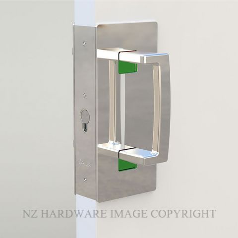 CL406 SINGLE DOOR PRIVACY SET WITH EMERGENCY RELEASE RIGHT HAND 46-52MM