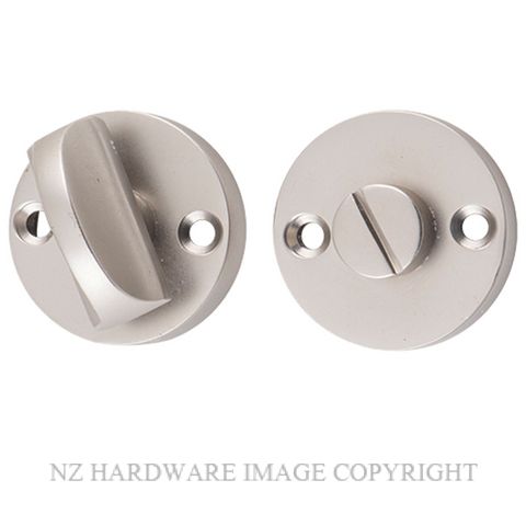 TRADCO 6551 SN PRIVACY TURN - ROUND SATIN NICKEL 35MM