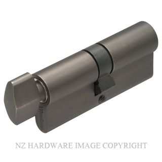 WINDSOR 1148 GN 70MM 5 PIN EURO CYLINDER KEY/SNIB GRAPHITE NICKEL