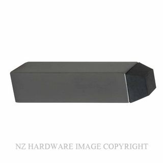 WINDSOR 5262 GN 80MM SQUARE DOORSTOP SKIRTING MOUNT GRAPHITE NICKEL