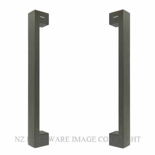 WINDSOR 7099-GN 450MM POLO PULL HANDLE PAIR GRAPHITE NICKEL