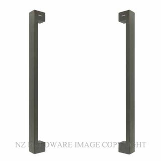 WINDSOR 7100-GN 600MM POLO PULL HANDLE PAIR GRAPHITE NICKEL