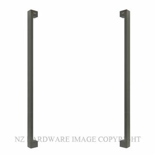WINDSOR 7101-GN 900MM POLO PULL HANDLE PAIR GRAPHITE NICKEL