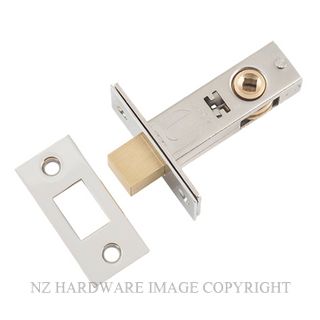 TRADCO 6233 PN PRIVACY BOLT 45MM POLISHED NICKEL