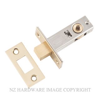 TRADCO 9588 - 9590 PRIVACY BOLTS POLISHED BRASS