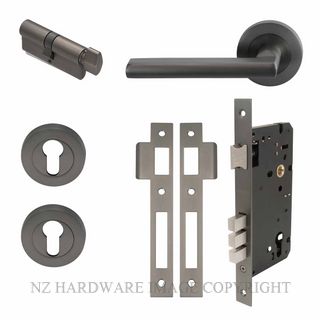 WINDSOR 7224 GN GALAXY PHOENIX ENTRANCE SET GRAPHITE NICKEL