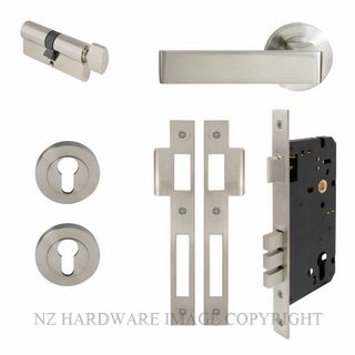 WINDSOR 7204 BN GALAXY PEGASUS ENTRANCE SET BRUSHED NICKEL
