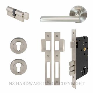 WINDSOR 7224 BN GALAXY PHOENIX ENTRANCE SET BRUSHED NICKEL