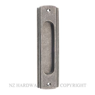 TRADCO 6430 RN SLIDING DOOR PULL RUMBLED NICKEL