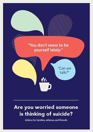 Are you worried someone is thinking of suicide?