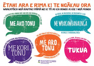 Five Ways Poster te reo Māori A2