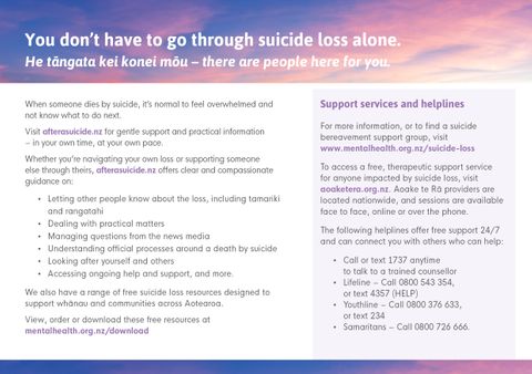 After a Suicide