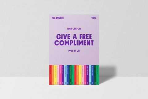 All Right? Compliments Poster