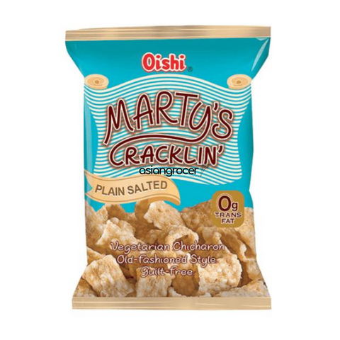 OISHI MARTY CRACKLING PLAIN SALTED 90G