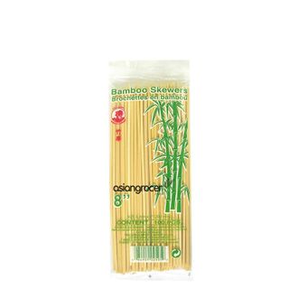 SKEWER BAMBOO 8IN/20CM COCK 100PC