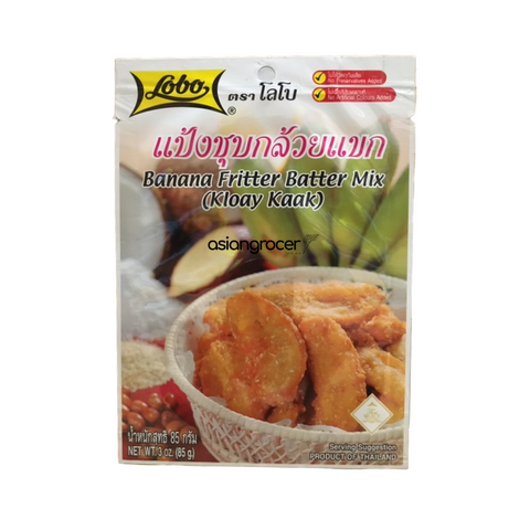 BANANA FRITTER BATTER MIX LOBO 85G