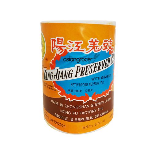 SALT BLACK BEAN W/GINGER YANG JIANG 400G