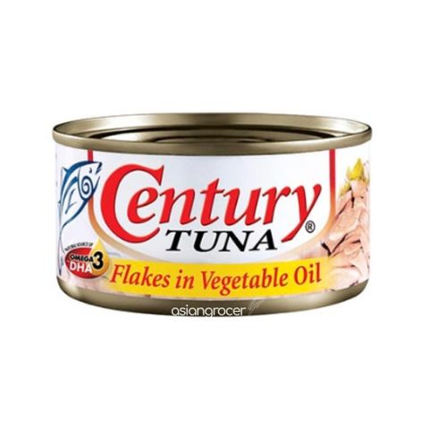 CENTURY TUNA FLAKES VEGE OIL 180G