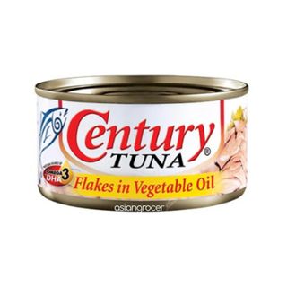 CENTURY TUNA FLAKES VEGE OIL 180G