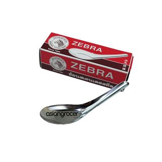 SPOON STAINLESS ZEBRA LARGE 12S