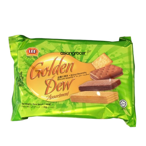 GOLDEN DEW ASSORTED BISCUITS 118G