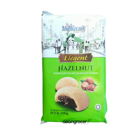 ELEGENT CHOCO HAZELNUT COOKIES MYBIZ100G