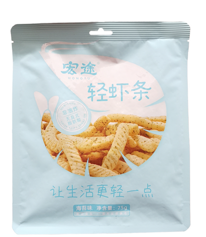 SHRIMP CRACKERS SEAWEED FLV HT 75G