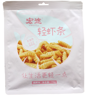 SHRIMP CRACKERS BBQ FLV HT 75G