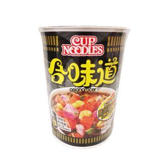 BLACK PEPPER CRAB NOODLE CUP NISSIN 74G