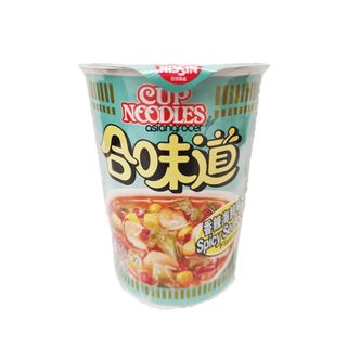 SPICY SEAFOOD NOODLE CUP NISSIN 73G