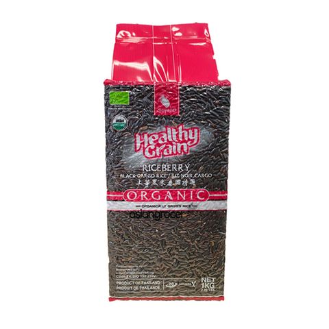 ORGANIC BLACK CARGO RICE SAWAT-D 1KG