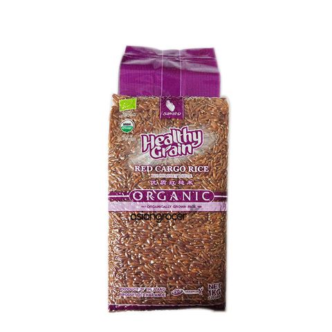 ORGANIC RED CARGO RICE SAWAT-D 1KG