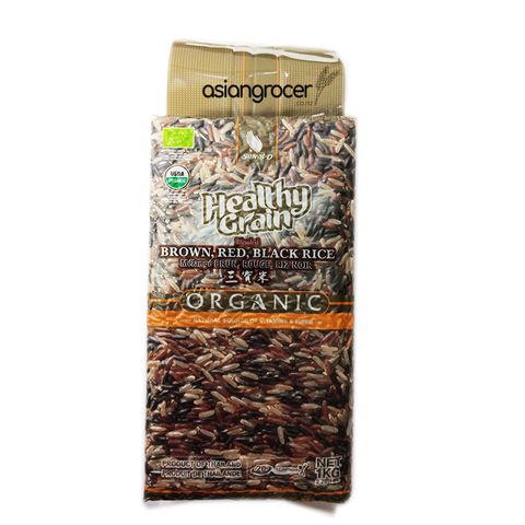 ORGANIC BROWN RED BLACK RICE SAWAT-D 1KG