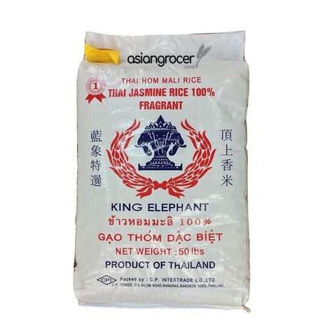 KINGELEPH THAI JASMINE RICE 50LB 2024