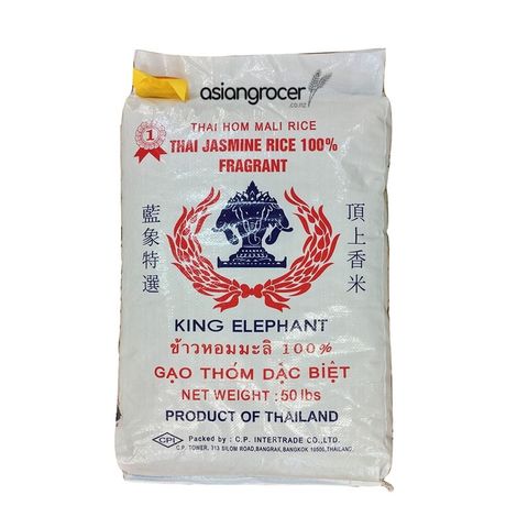 KINGELEPH THAI JASMINE RICE 50LB 2023