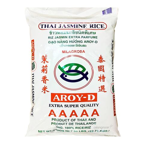 AROY-D THAI JASMINE RICE 50LB 2025