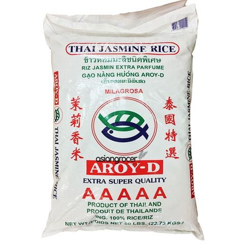 AROY-D THAI JASMINE RICE 50LB 2024