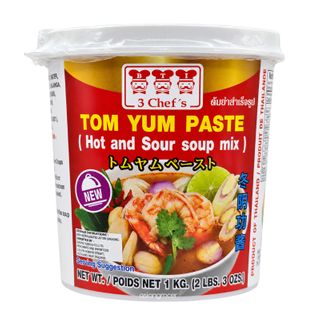 3CHEFS TOM YUM PASTE 1KG