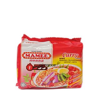 NOODLE INST MAMEE CURRY 5/75G