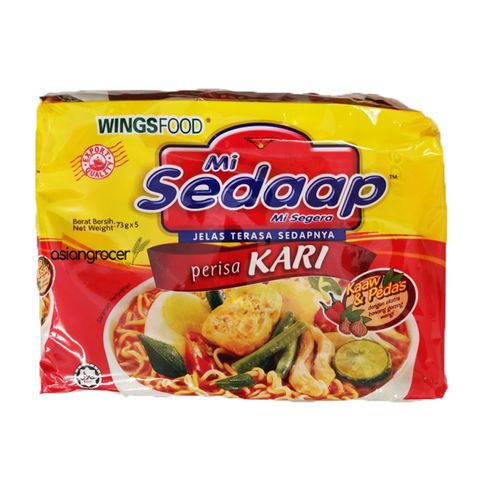 CURRY NOODLE MI SEDAAP 5/73G