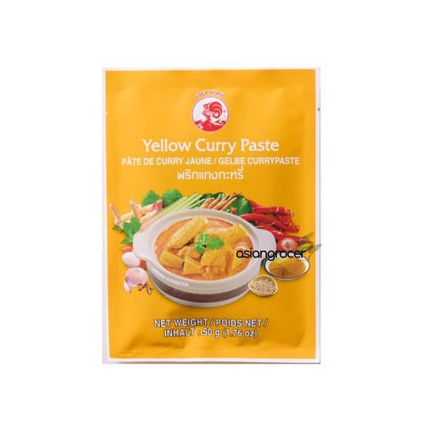 YELLOW CURRY PASTE COCK 50G