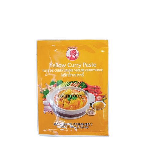 YELLOW CURRY PASTE COCK 50G