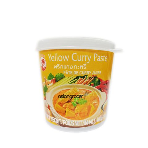 YELLOW CURRY PASTE COCK  400G JAR