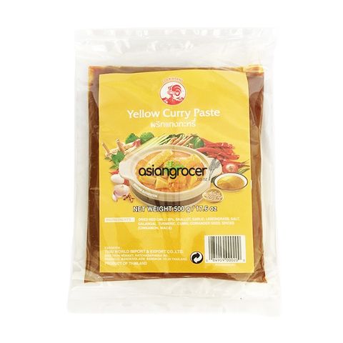 YELLOW CURRY  PASTE COCK 500G BAG