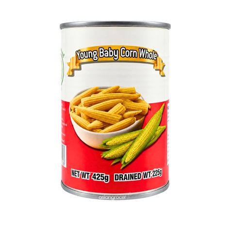 TIGER KING YOUNG CORN WHOLE 425G